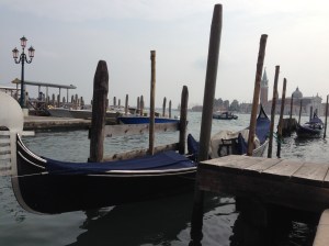 The view from Venice to the mainland