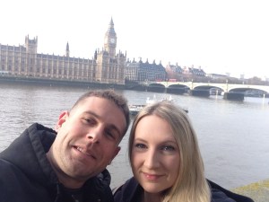 On the way to see Katie!