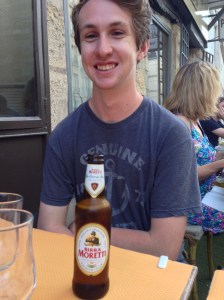 Quinn's beer (it was legal!)