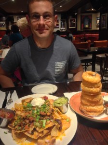 Nick at Hard Rock cafe